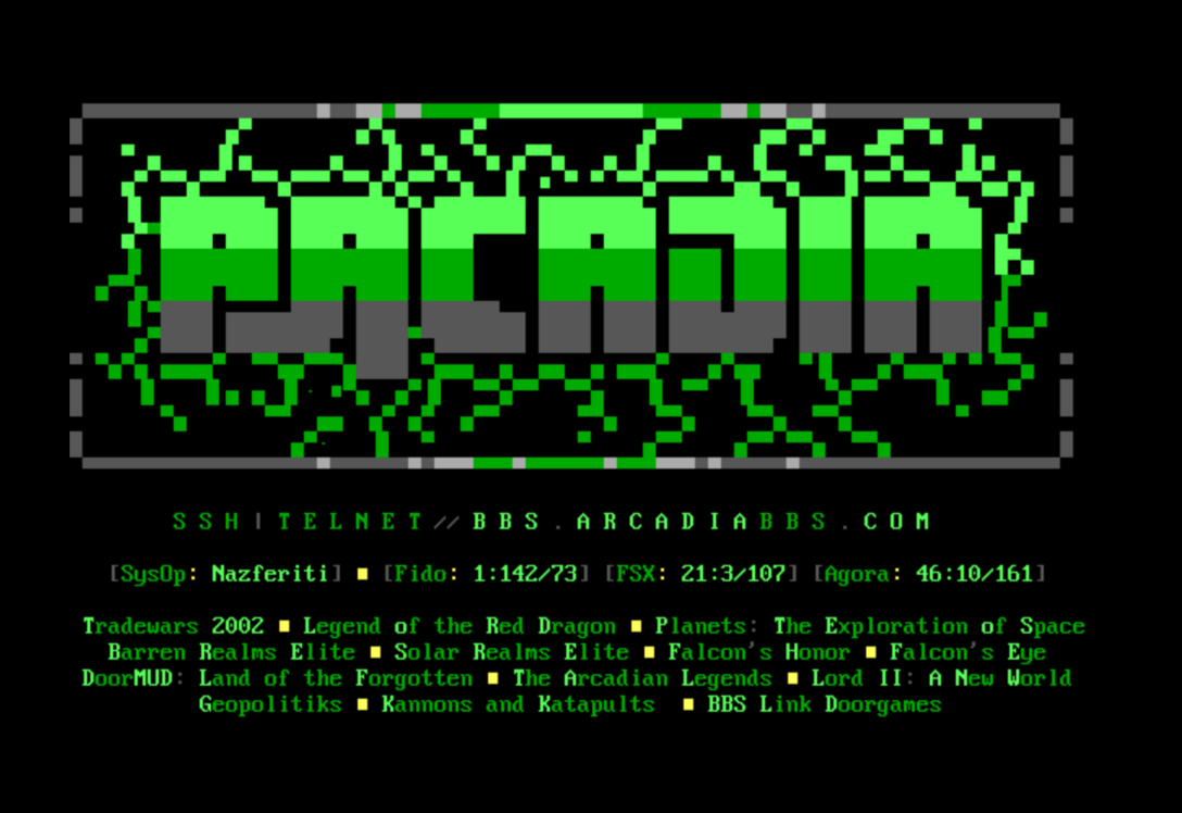 Arcadia BBS
