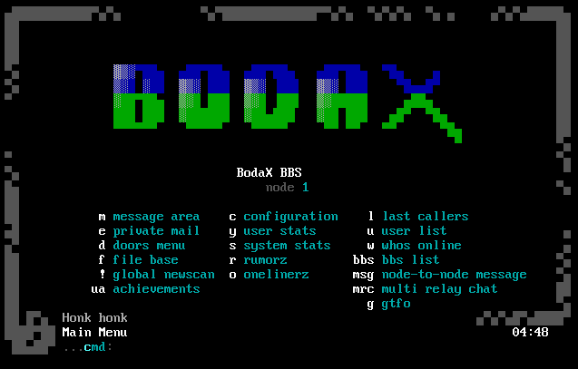 BodaX BBS