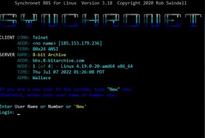 BBSes – Telnet BBS Guide